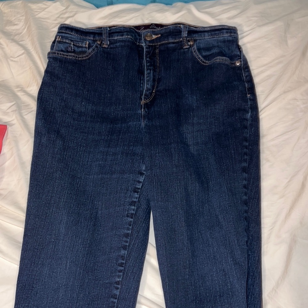 Womens jeans wide ankle